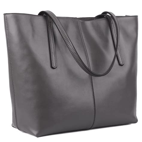 grey tote bag with zip.